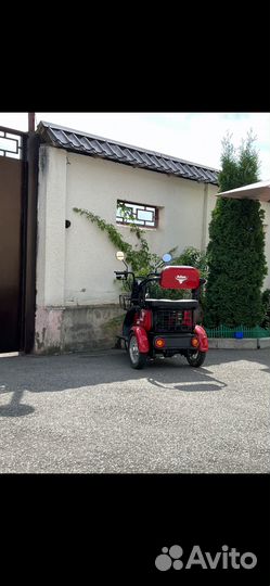 Электрический трицикл rutrike boomerang