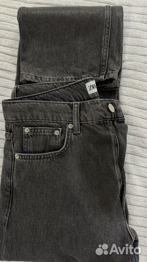 Джинсы zara прямые 38