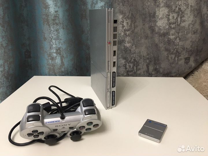 Sony playstation PS2 silver