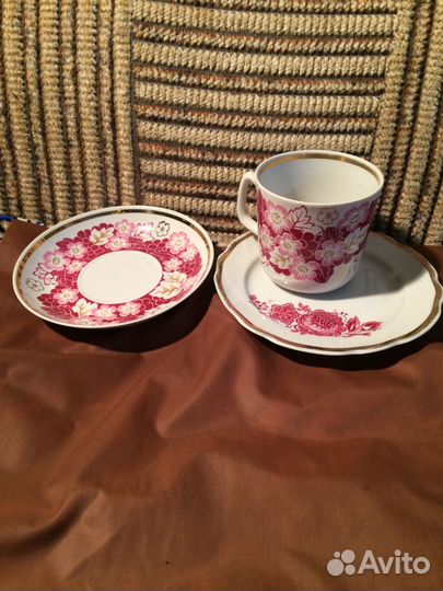 Фарфоровая посуда СССР Дулево