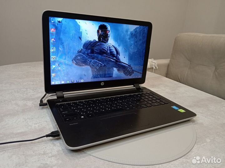 Игровой ноутбук HP 8gb/GeForce840M/core i7