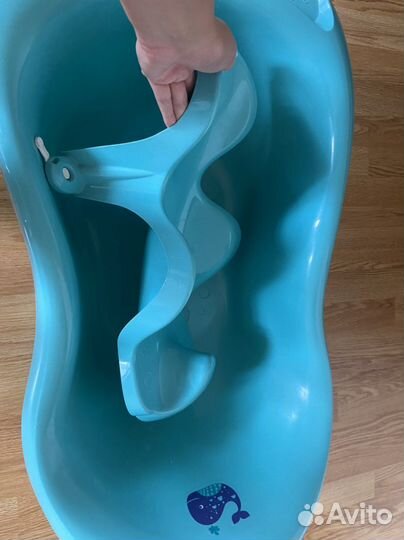 Ванночка для купания с горкой