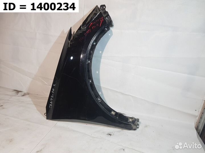 Крыло переднее правое Hyundai Santa Fe