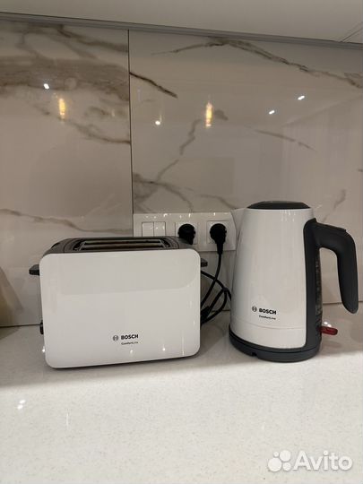 Тостер и чайник Bosch