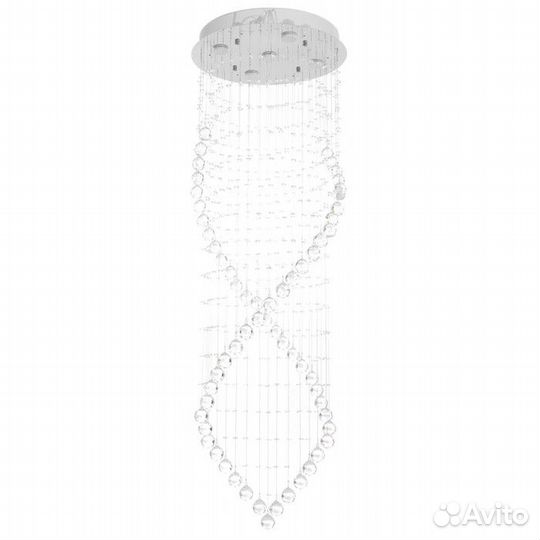 Светильник каскад 'Лайма' 5xLED хром 60х60х150см