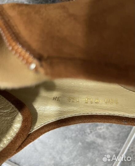 Ботильоны новые кожа 38