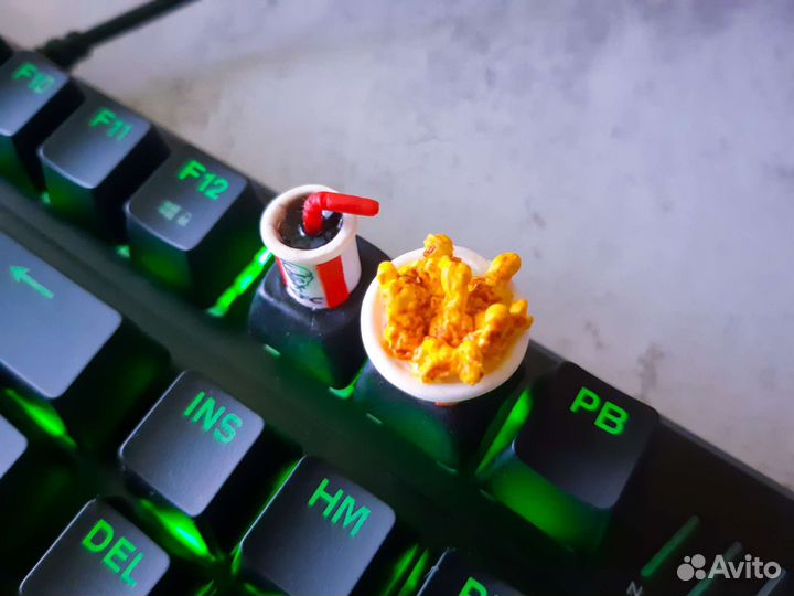 Кейкапы pbt с декором