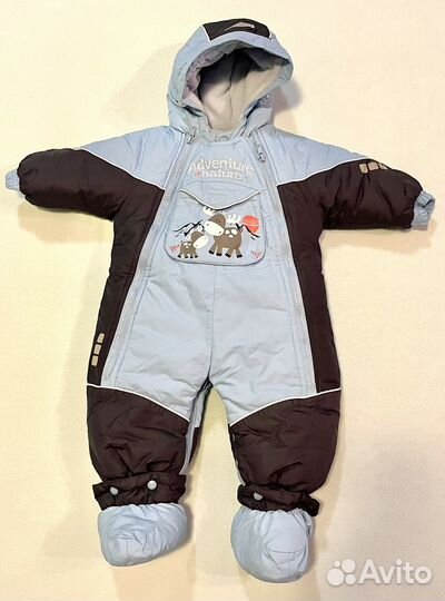 Зимний комбинезон для мальчика