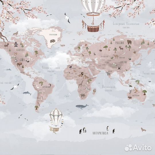 Авторские фотообои 