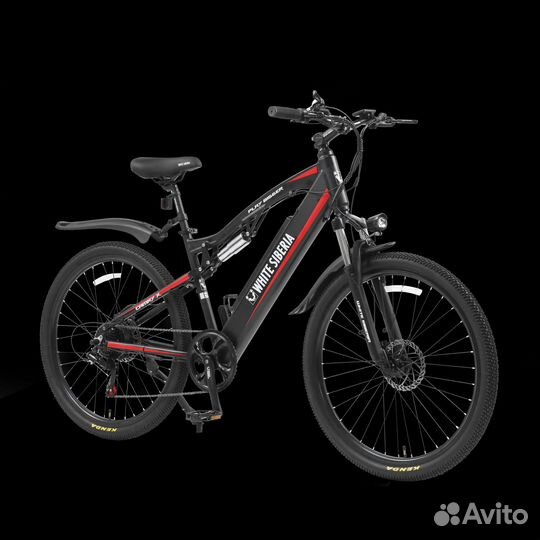 Электровелосипед whte siberia camry X 500W