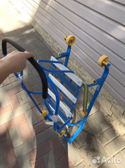 Детские санки с колесами