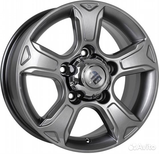 K&K Атлант 7x16 5x139.7 ET 35 Dia 108.5 (дарк плат