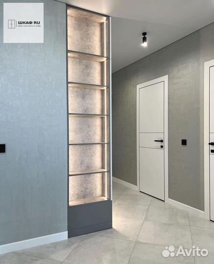 Шкаф с фрезеровкой