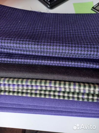 Отрезы камвольной ткани СССР 24 лот