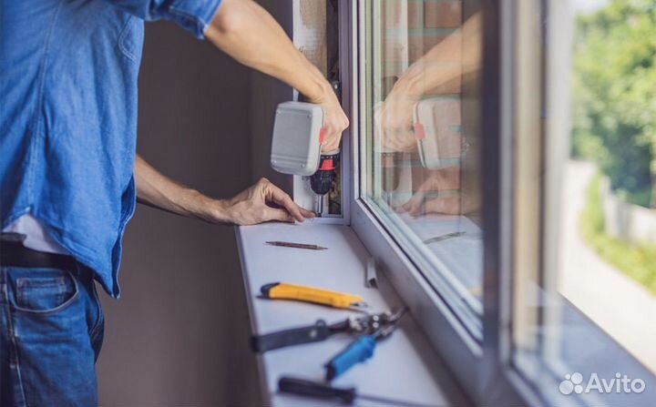 Ремонт окон/Регулировка окон/замена стеклопакета