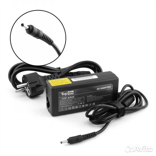 Блок питания Asus 19.5V 3.08A (3.0x1.1) 60W ADP-65