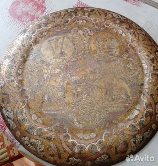 Панно из различных видов металла, ручная раб. Торг