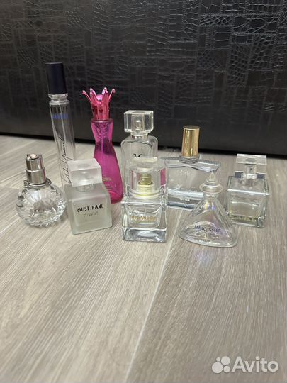 Пустые флаконы от духов