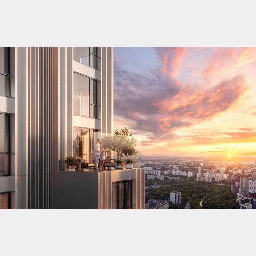 1-к. квартира, 43,6 м², 32/59 эт.