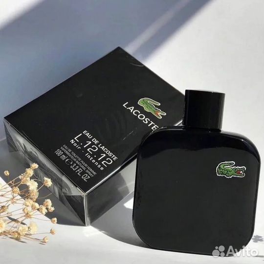 Lacoste black, лакост чёрный блэк 100мл
