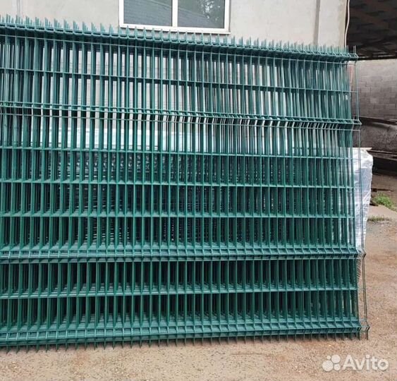 Забор сетка 3d панели