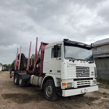 Лесовоз (сортиментовоз) Volvo F12 с КМУ Jonsered, 1987