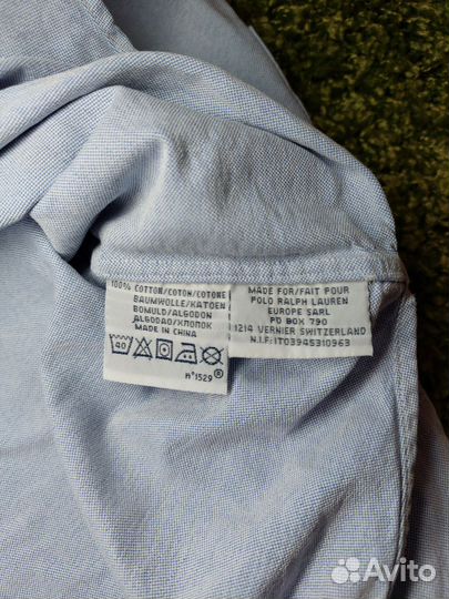 Рубашка Polo ralph lauren big pony оригинал