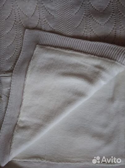 Плед детский вязаный