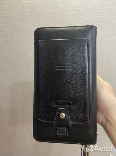 Мужской клатч из натуральной кожи