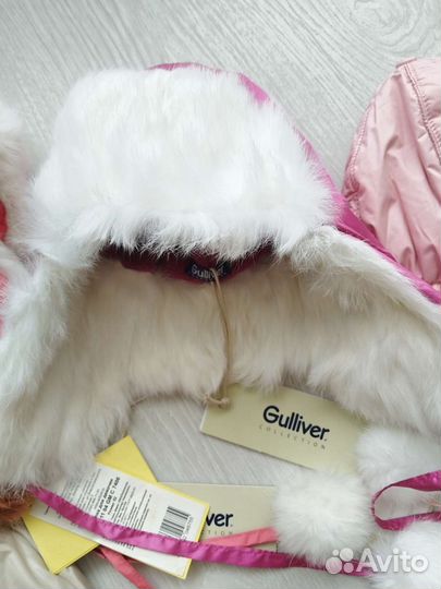 Шапка зимняя новая р.52 нат.мех(кролик)