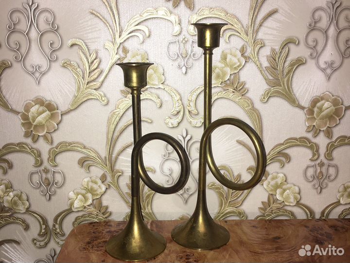 Винтаж. Подсвечник. Пепельница. Стакан. Германия