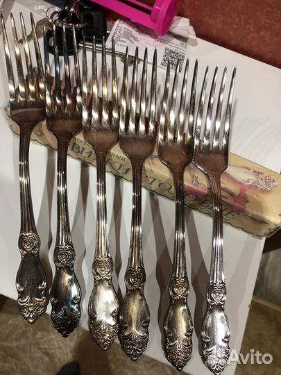 Вилки мельхиоровые СССР новые не пользованные