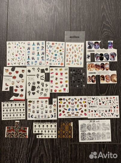 Слайдеры для ногтей 30 шт