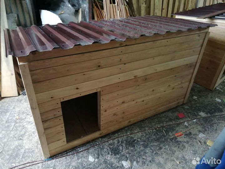 Будка для собаки утепленная