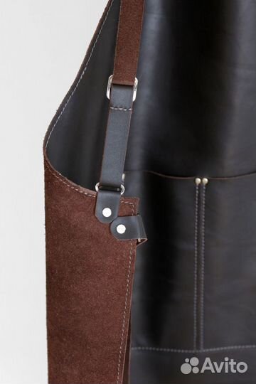 Фартук из натуральной кожи