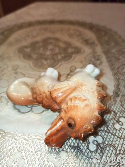 Дракон фарфоровая фигурка лфз