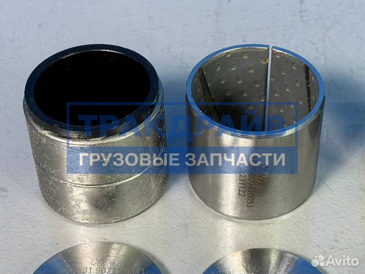 Ремкомплект шкворня на сторону для shacman X6000 балка HDZ 7.3T