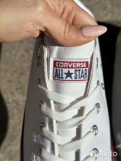 Кеды Converse белые мужские 44 размер