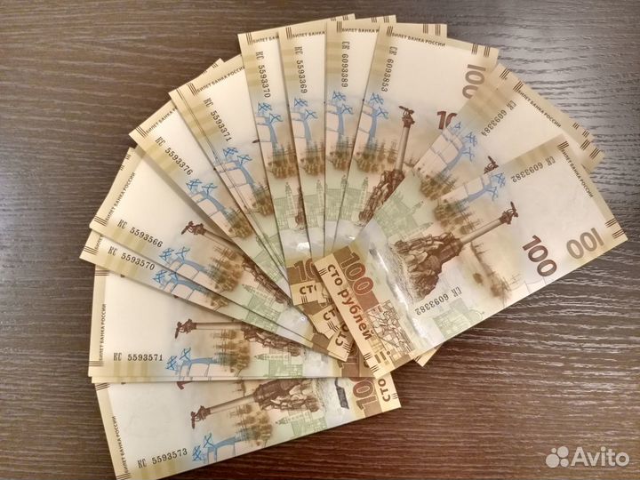 Новые банкноты Крым 2015