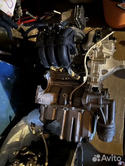 Двигатель на toyota vitz 1KR KSP90