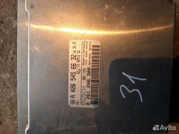 Эбу двигателя Mercedes W220 3.2 М112