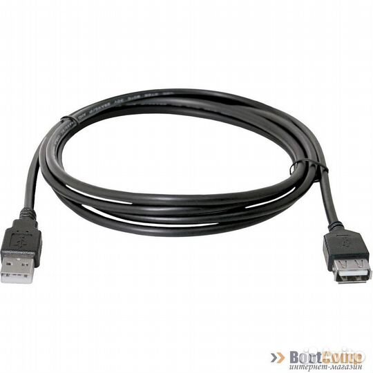 Кабель USB Defender USB02-06 USB2.0 AM-AF 1.8м