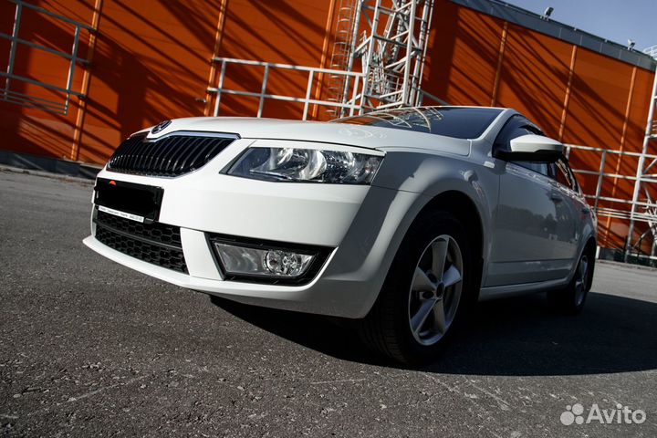 Вставки переднего бампера в стиле RS Skoda Octavia