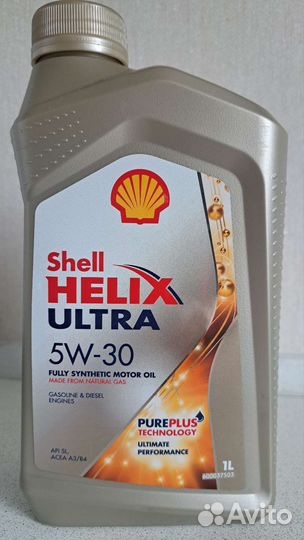 Масло моторное shell helix 5w30