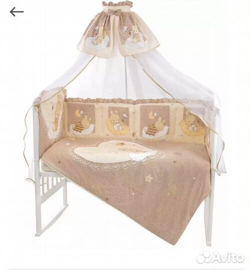 Комплект в детскую кроватку (бортики)