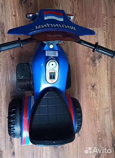 Электромотоцикл (электромобиль) детский