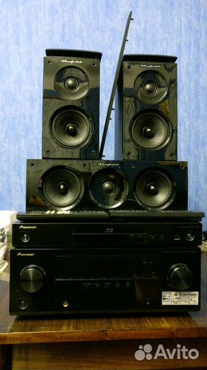 Музыкальный центр (домашний кинотеатр.)