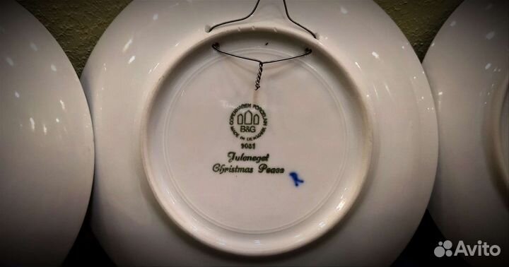 Винтажные Настенная тарелка