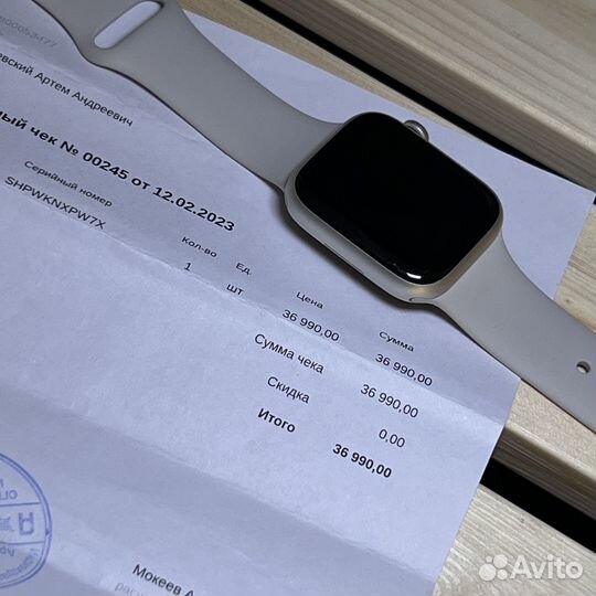 Apple Watch S8 45 mm, Оригинал Гарантия