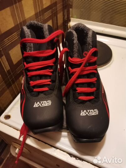 Ботинки зимние лыжные детские